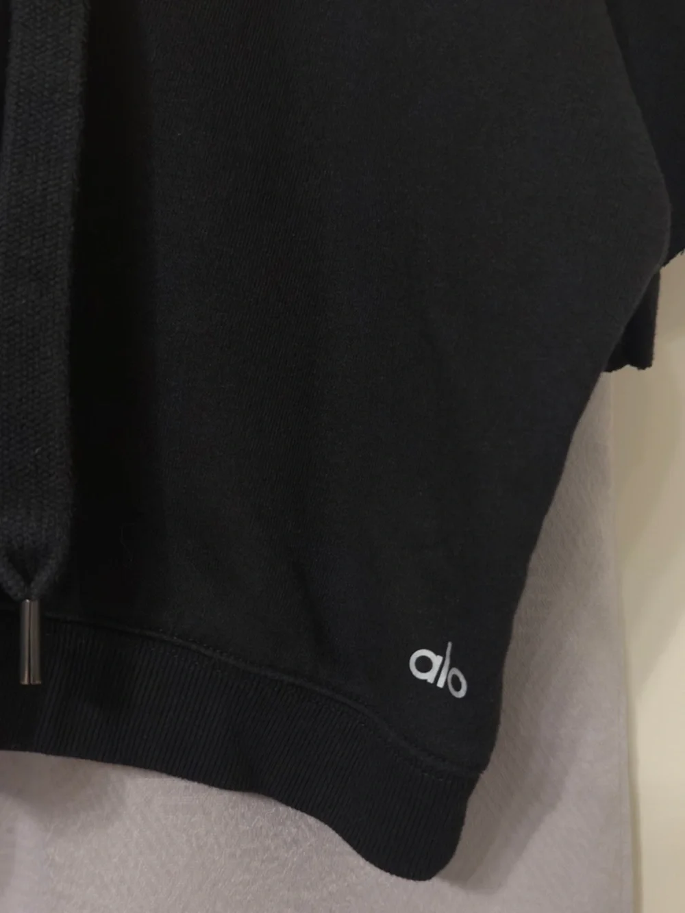 Alo Short-Sleeve Hoodie - Picture 2 of 4